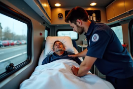 Comment se déroule la prise en charge d'un patient à bord d'une ambulance Paris ?
